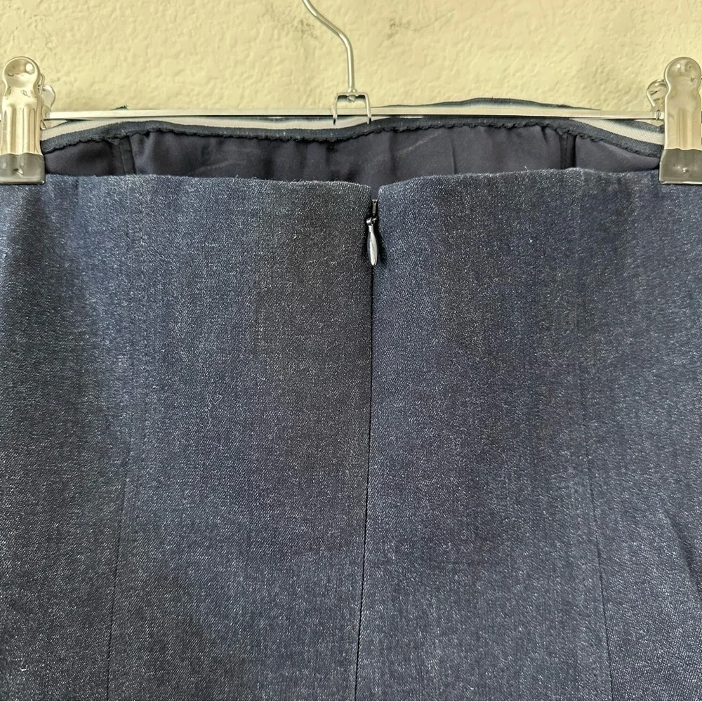 VERONICA BEARD Forman Strapless Denim Navy Bustier Top SZ US 2 - Picture 6 of 8